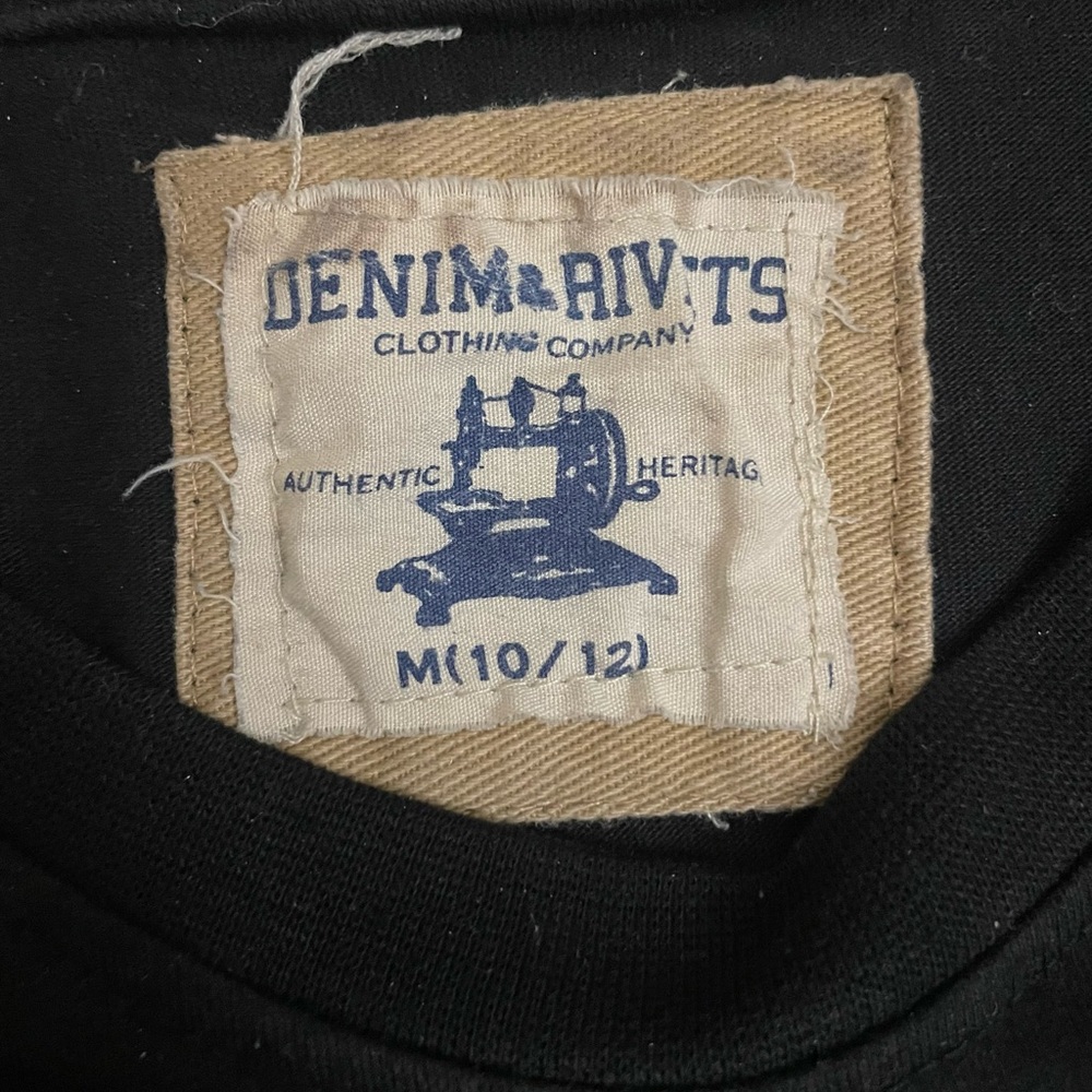 Denim Rivets T shirt